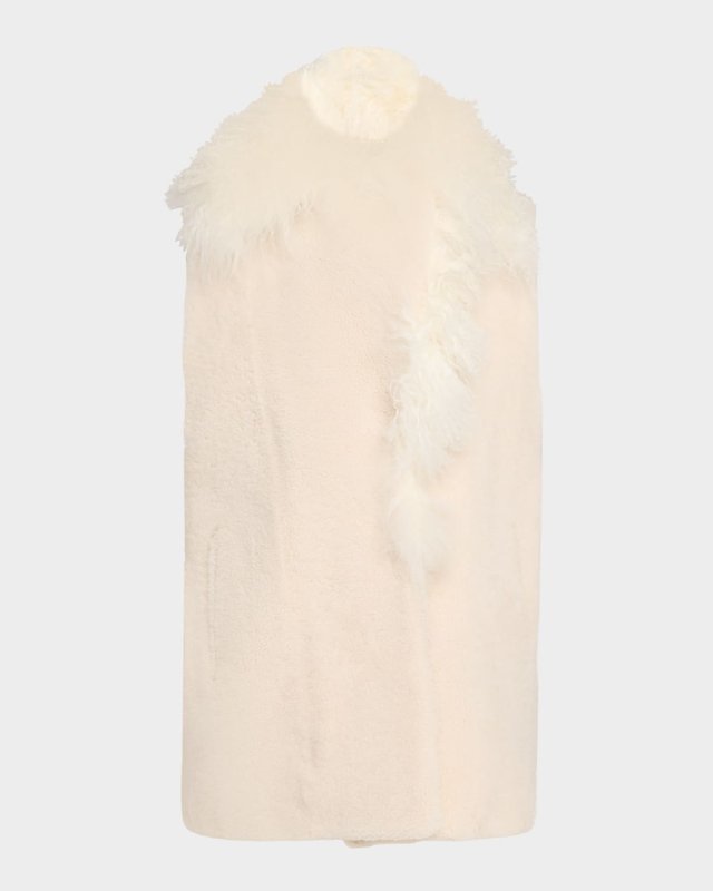 Kai Wool & Shearling Vest
